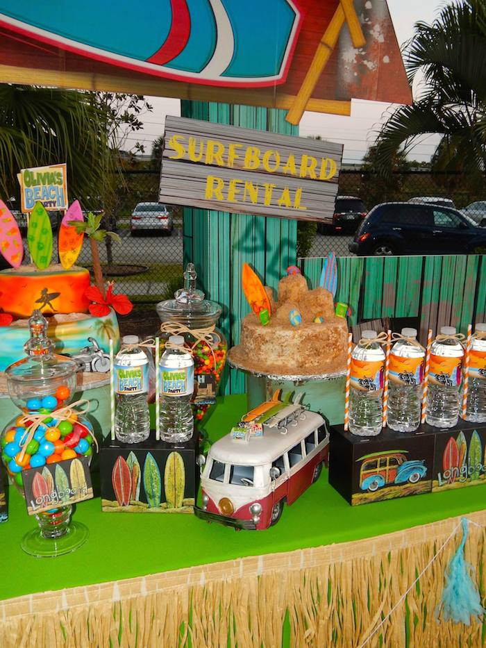 Luau Beach Party Ideas
 Kara s Party Ideas Disney s Teen Beach Movie Themed