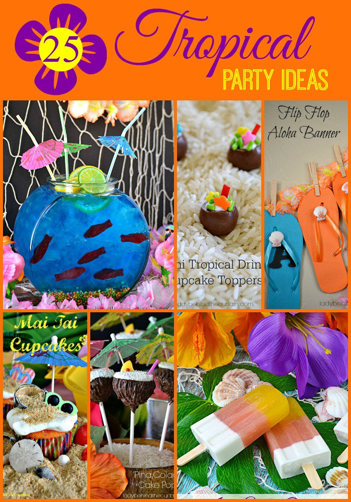 Luau Beach Party Ideas
 25 Tropical Party Ideas