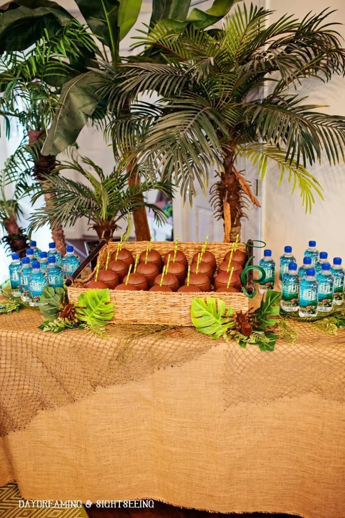 Luau Beach Party Ideas
 74 best images about sweet 16 luau on Pinterest