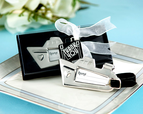 Luggage Tag Wedding Favors
 Luggage Tag Wedding Favors Cruise Ship Party Favors