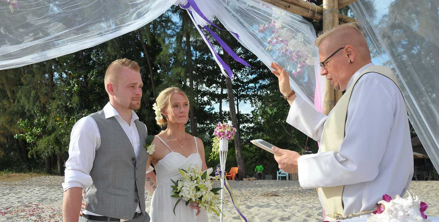 Lutheran Wedding Vows
 Lutheran Wedding Religious Ceremony Package Krabi Thailand