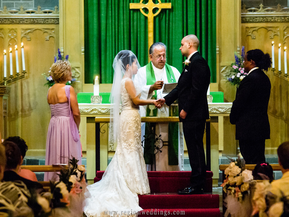 Lutheran Wedding Vows
 Korean American Wedding Ceremony at Trinity Lutheran