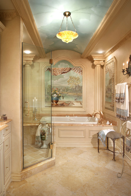 Luxury Master Bathroom
 Luxury Master Bathroom Remodel Mediterranean Bathroom
