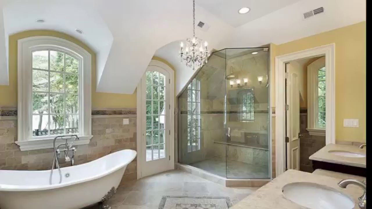 Luxury Master Bathroom
 27 Beautiful Bathroom Chandeliers in Luxury Master Suites