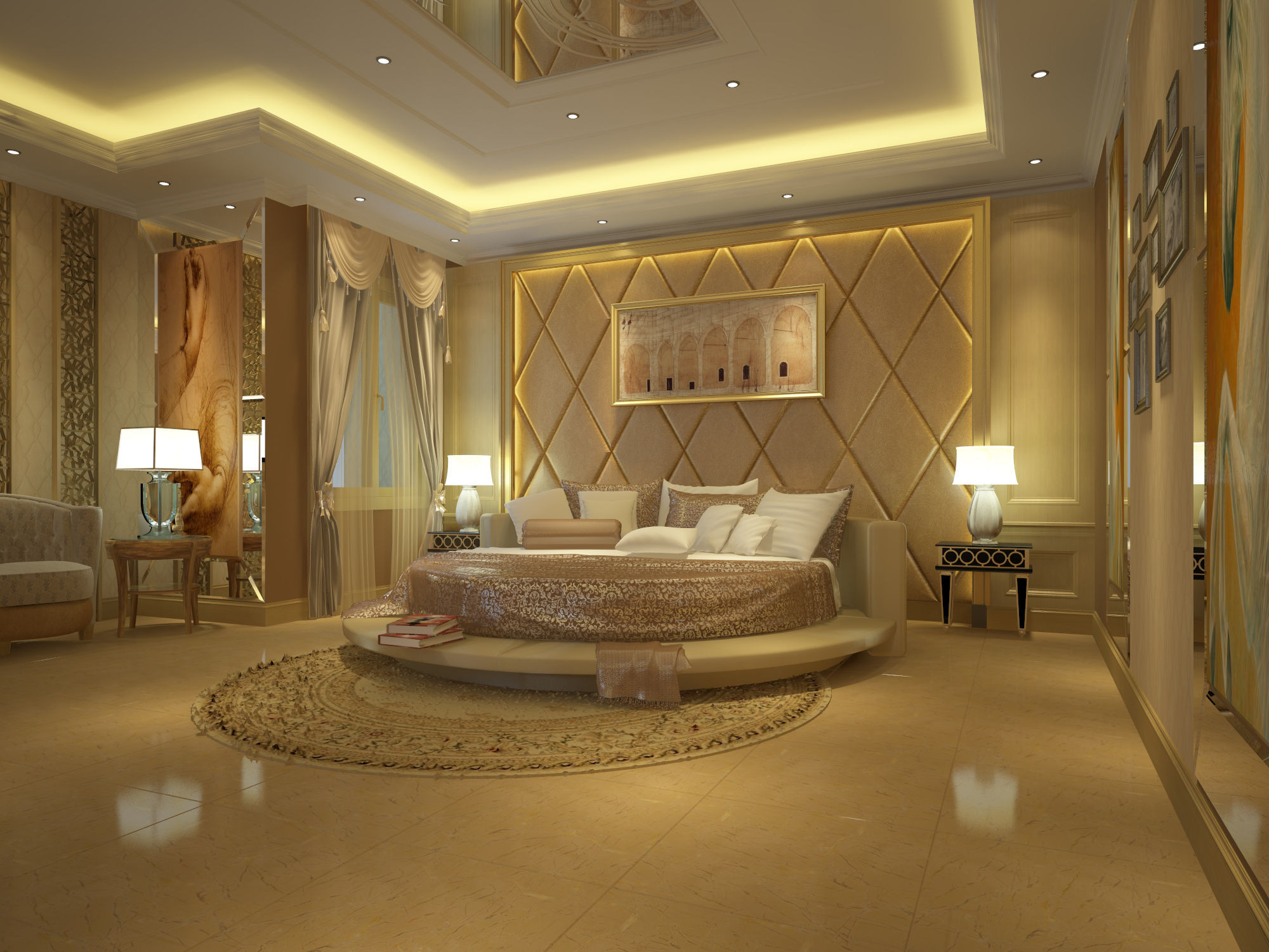 Luxury Master Bedroom
 CGarchitect Professional 3D Architectural Visualization