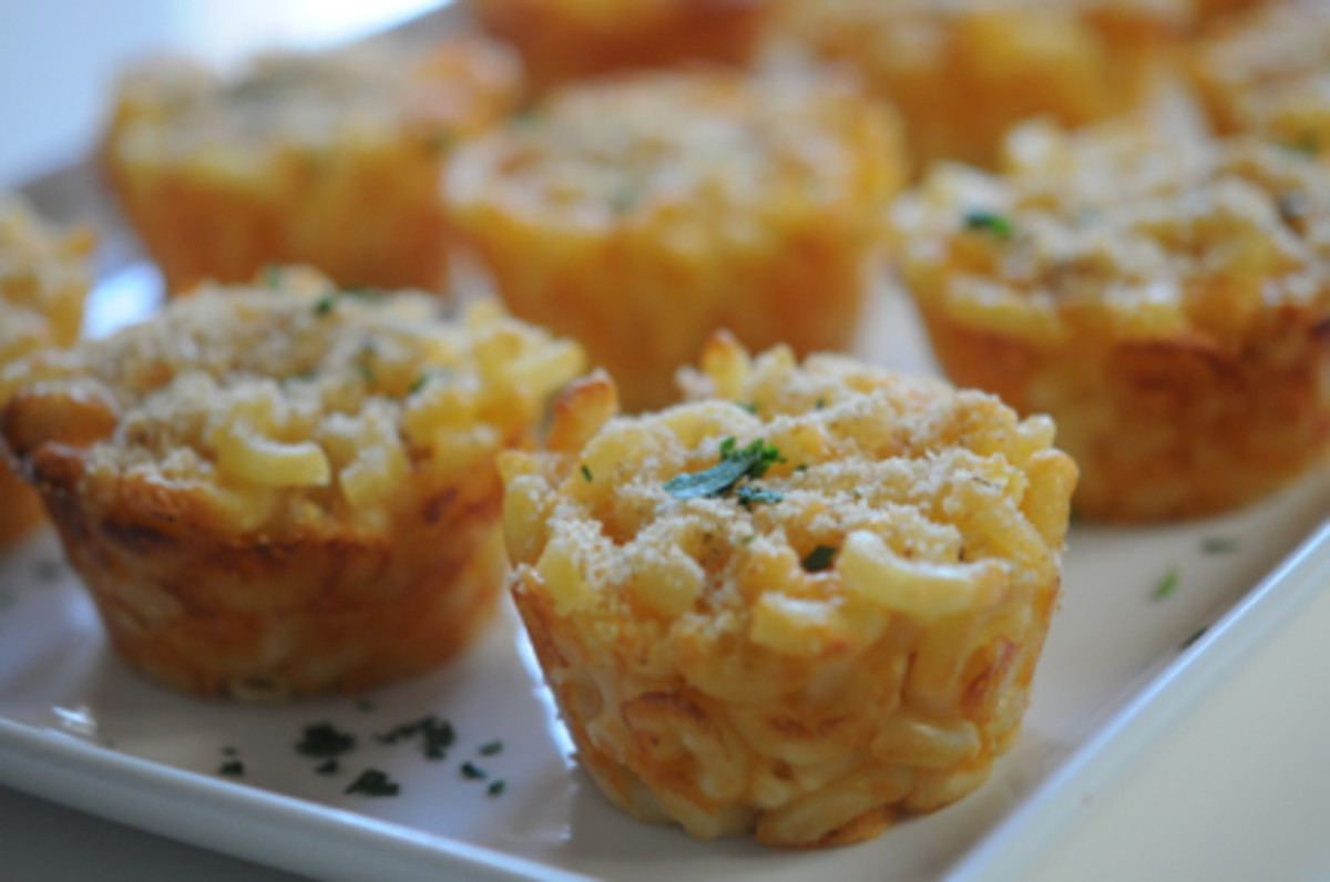 Macaroni And Cheese Cupcakes
 Mac and Cheese Cups Cupcakes & Cashmere