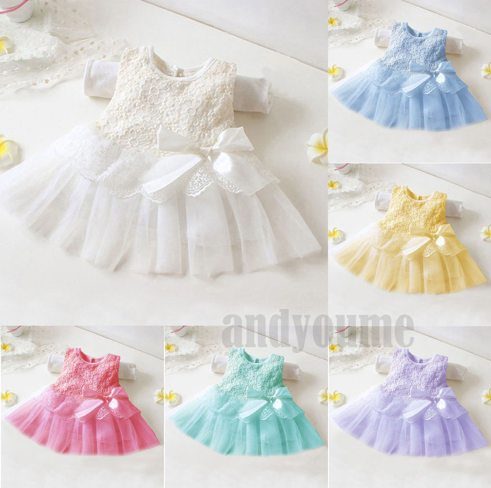 Macy'S Baby Girl Party Dresses
 Toddler Baby Girls Kids Princess Pageant Party Tutu Lace