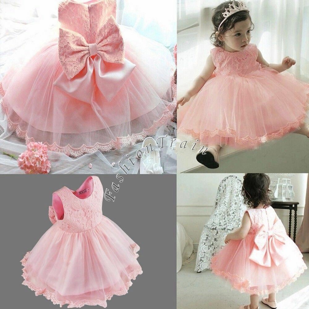 Macy'S Baby Girl Party Dresses
 Flower Girl Toddler Kid Baby Princess Pageant Wedding