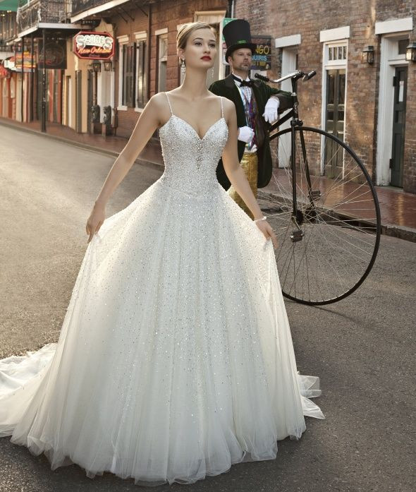 Macys Wedding Gowns
 Fully beaded ballgown Classic elegant wedding gown