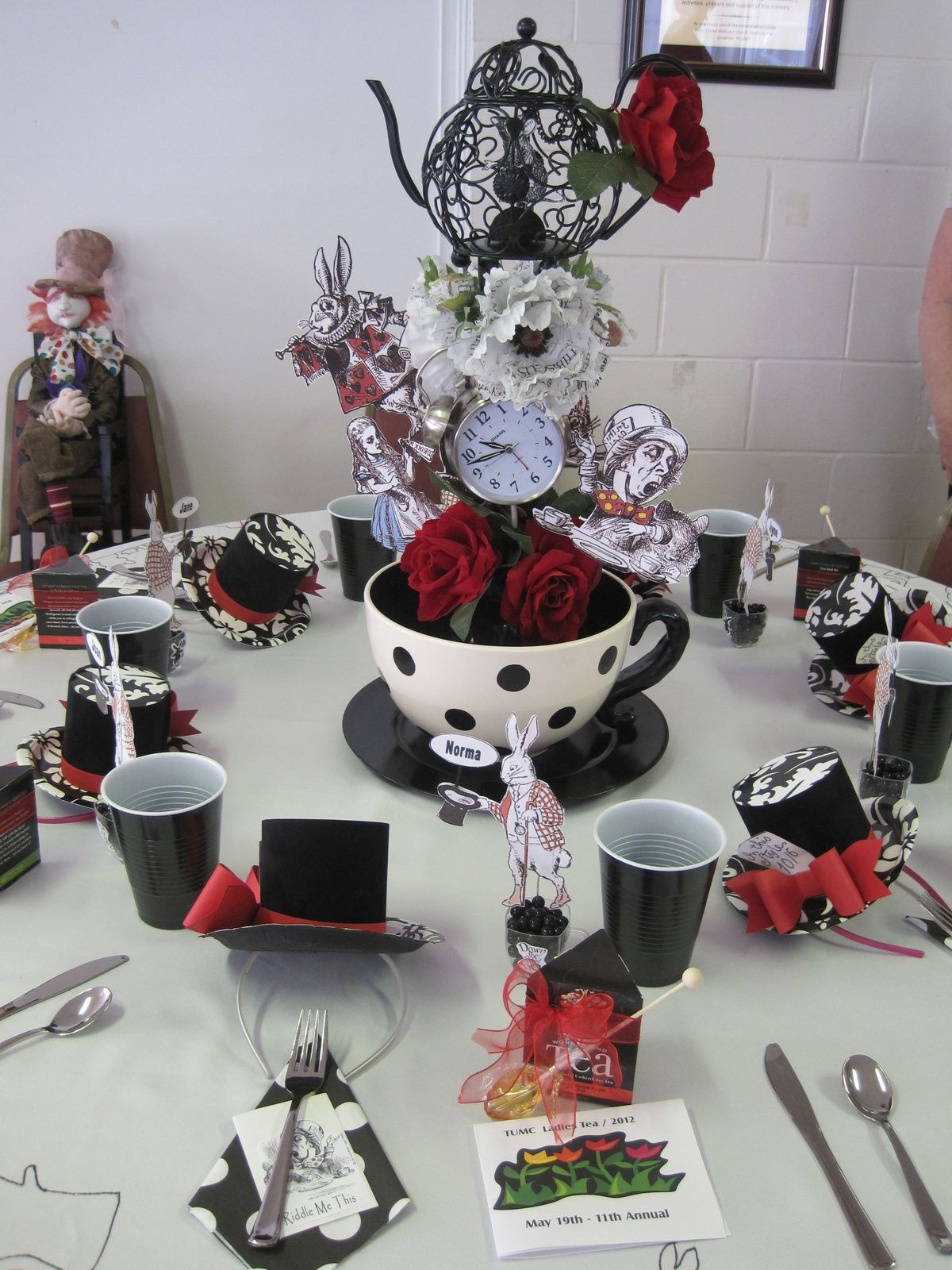 Mad Hatter Tea Party Birthday Ideas
 Mad Hatter Tea Party decorations