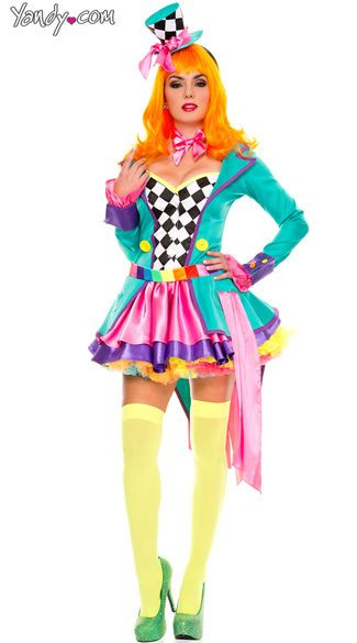 Mad Hatters Tea Party Costume Ideas
 Deluxe Hatter Hottie Costume y Tea Party Hatter