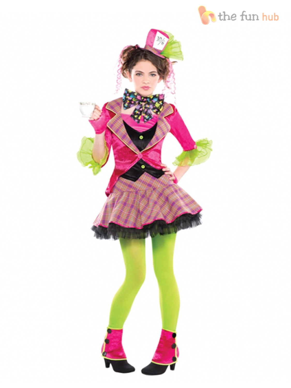 Mad Hatters Tea Party Costume Ideas
 Girls Mad Hatter Costume Tea Party Teen Fancy Dress Book