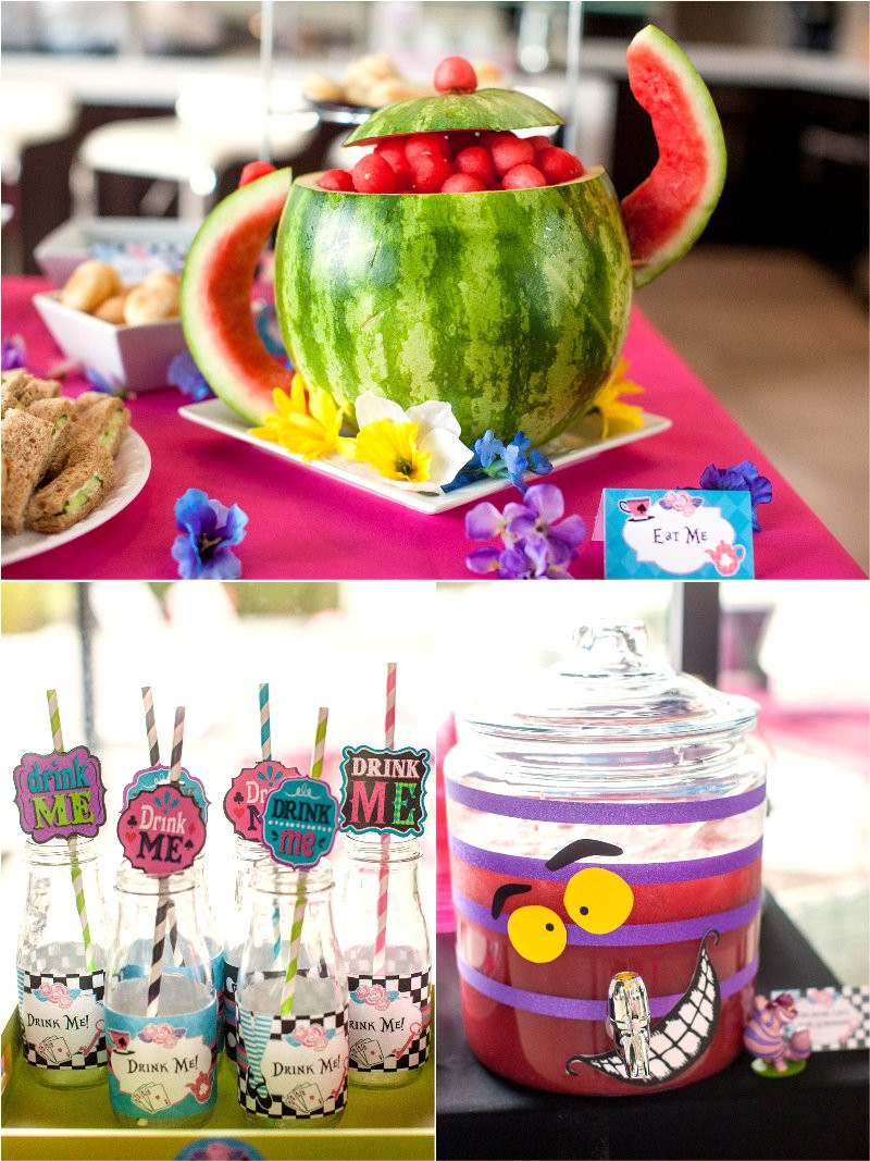 Mad Hatters Tea Party Ideas For Food
 A Wonderland Birthday Mad Tea Party Party Ideas