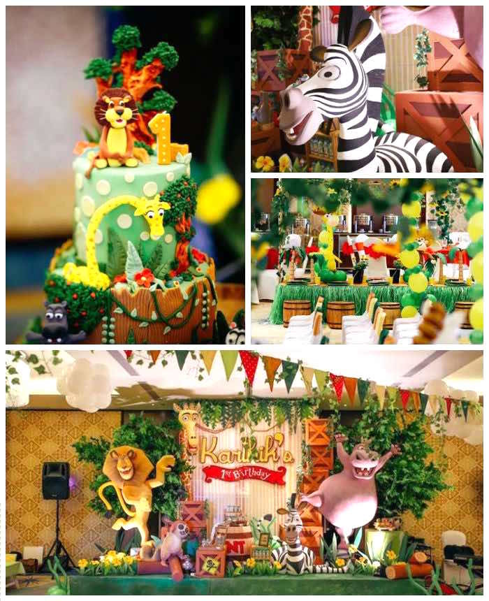 Madagascar Birthday Party
 Kara s Party Ideas Madagascar Birthday Party