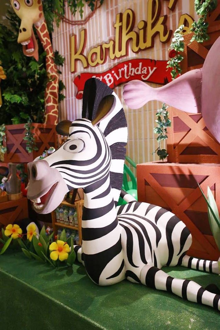 Madagascar Birthday Party
 Kara s Party Ideas Madagascar Birthday Party