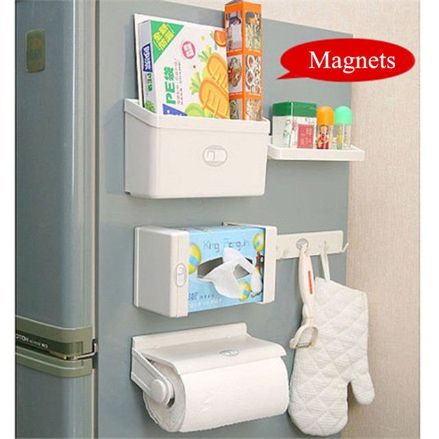 Magnetic Kitchen Organizer
 5 IN 1 Multifunctional Kitchen Organizer Holder