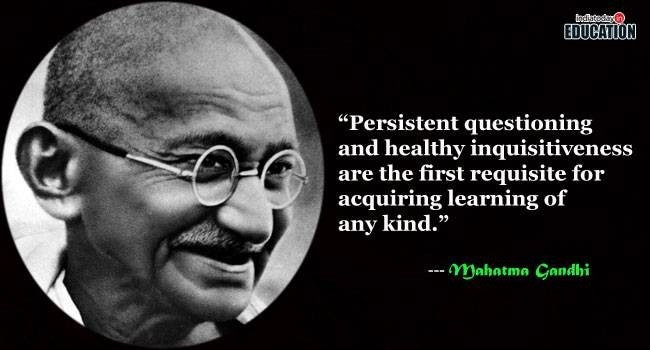 Mahatma Gandhi Quotes On Education
 Gandhi Jayanti 8 quotes by Mahatma Gandhi on education