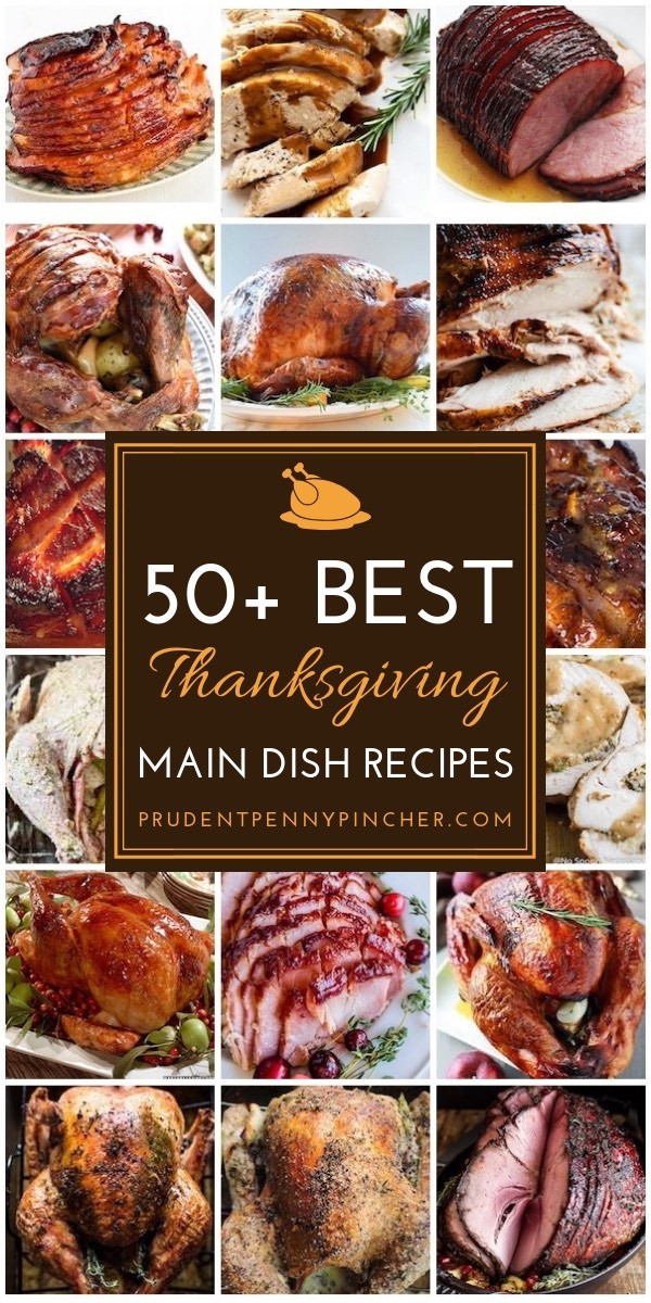 Main Dishes For Dinner
 50 Best Main Dish Thanksgiving Dinner Recipes Prudent