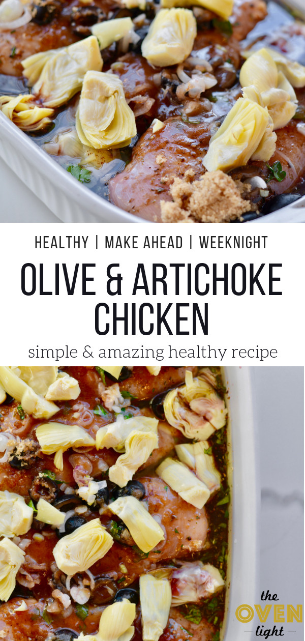 Make Ahead Dinners For Entertaining
 Olive and Artichoke Chicken Recipe Make Ahead Weeknight