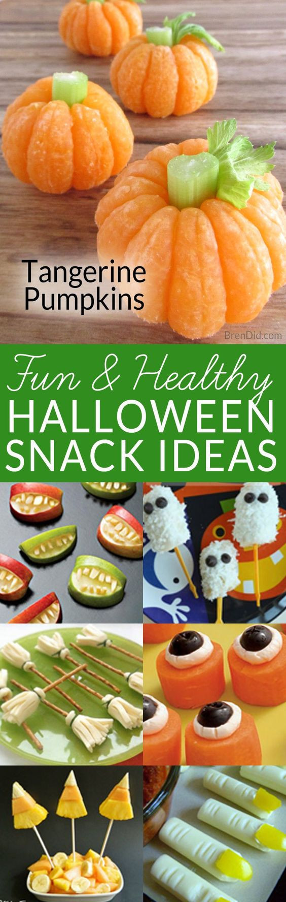 Make Preschool Halloween Party Healthy Food Ideas
 Tangerine Pumpkins & 8 Other Healthy Halloween Snacks
