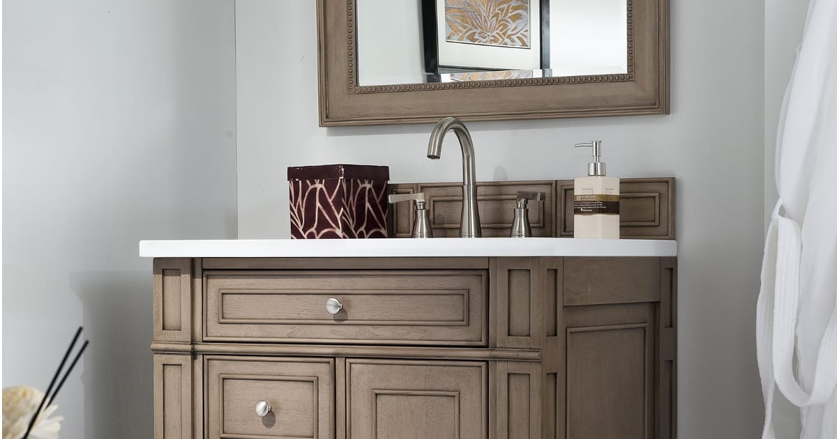 Making A Bathroom Vanity
 How to Maximize Your Small Bathroom Vanity Overstock