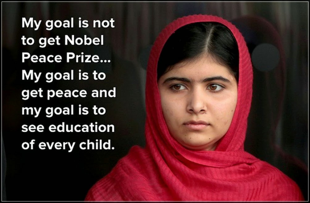 Malala Education Quote
 I Am Malala – THE GIRL WHO STOOD UP FOR EDUCATION AND WAS
