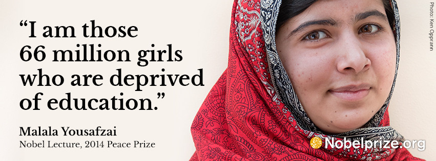Malala Education Quote
 Malala Yousafzai Education bunpeiris Literature