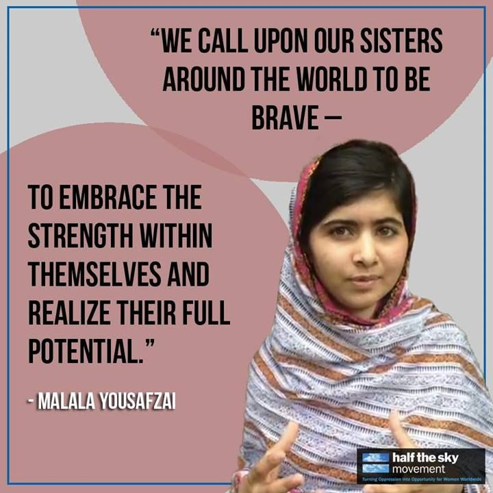 Malala Quotes Education
 Malala Yousafzai was shot by the Taliban one year ago for speaking out about her right and