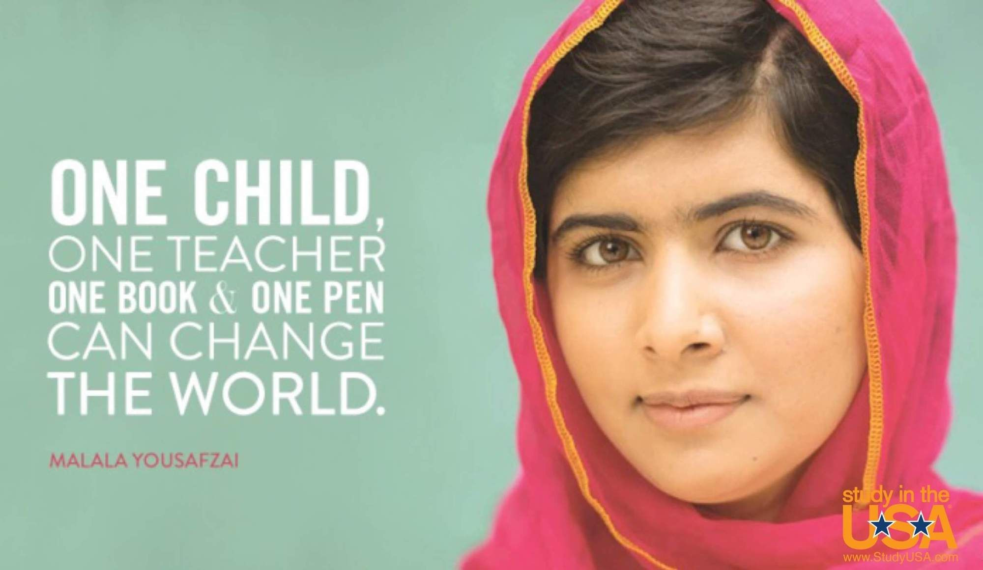 Malala Quotes Education
 e child one teacher one book one pen can change the