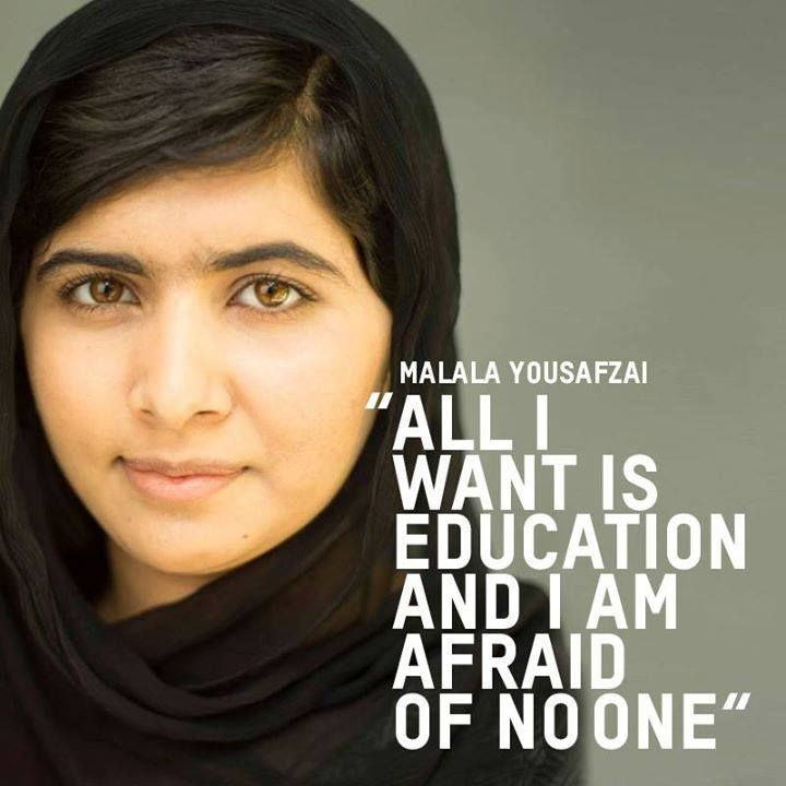 Malala Quotes Education
 Malala Yousafzai – the advocate for worldwide education