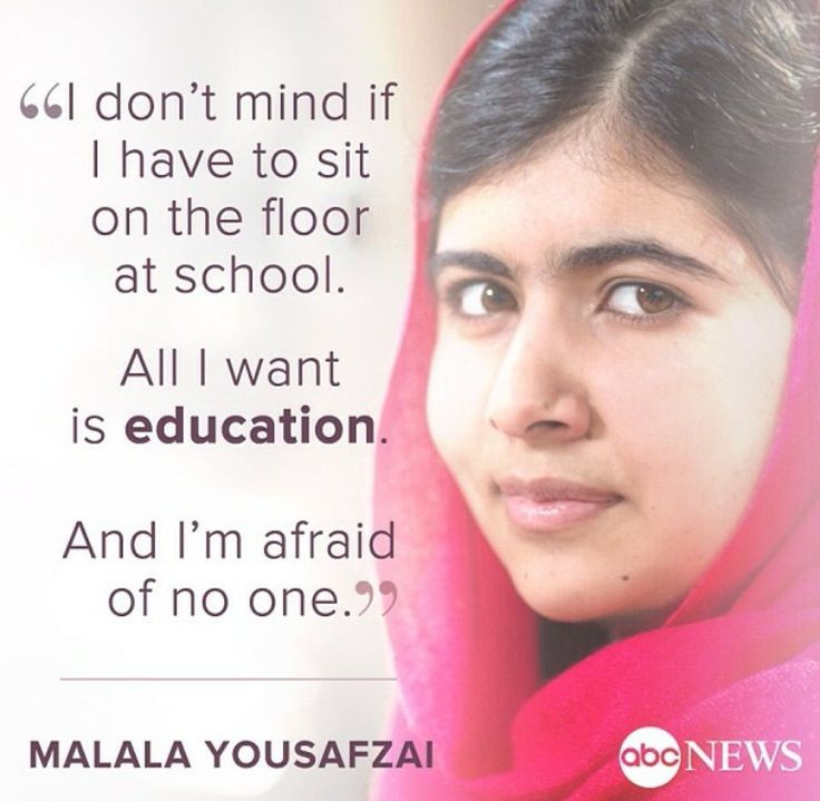 Malala Quotes Education
 33 best ideas about People Malala Yousafzay on Pinterest