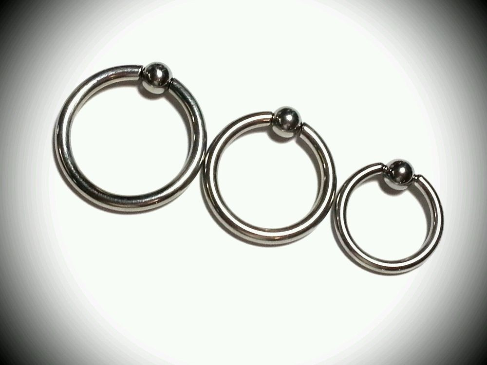 Male Body Jewelry
 Male Genital Captive Ring Jewelry Piercing 6g 8g Lorum
