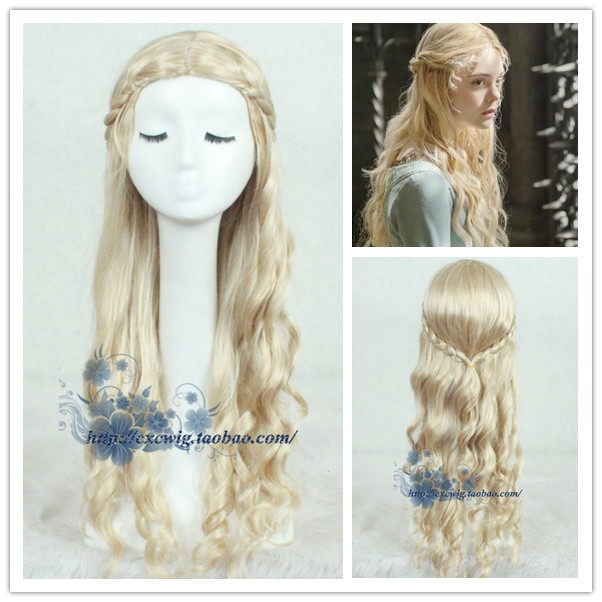 Maleficent Hairstyle
 Maleficent Princess Aurora Cosplay Wig Role Play Hair in