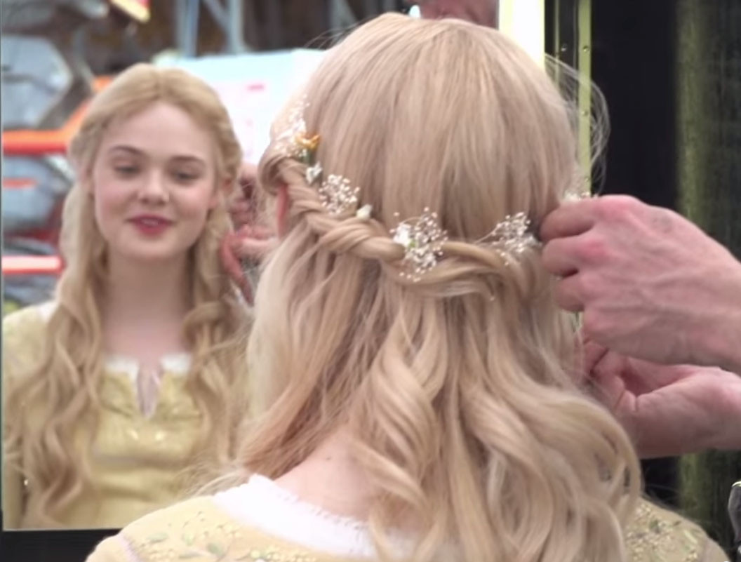 Maleficent Hairstyle
 How To Get Elle Fanning s Sleeping Beauty Hair From