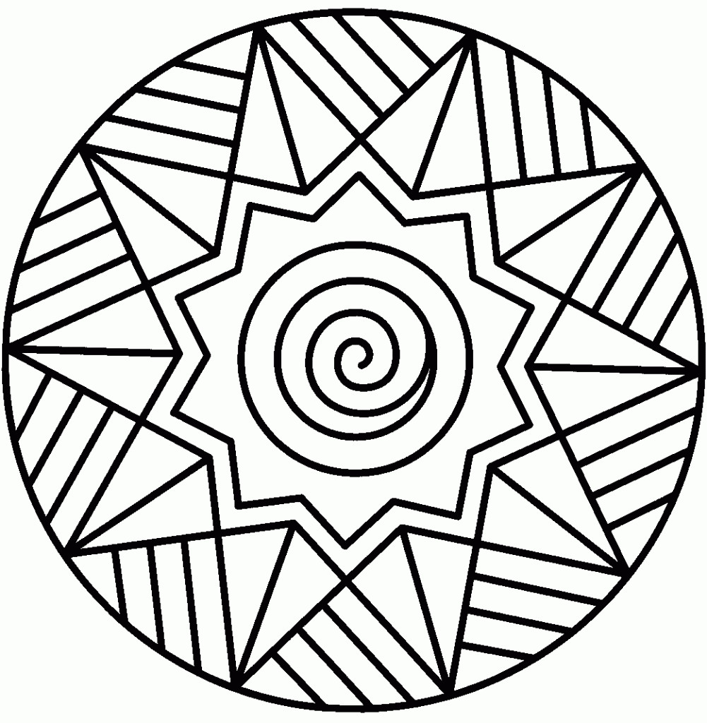 Mandala Coloring Pages For Boys
 Free Printable Mandalas for Kids Best Coloring Pages For