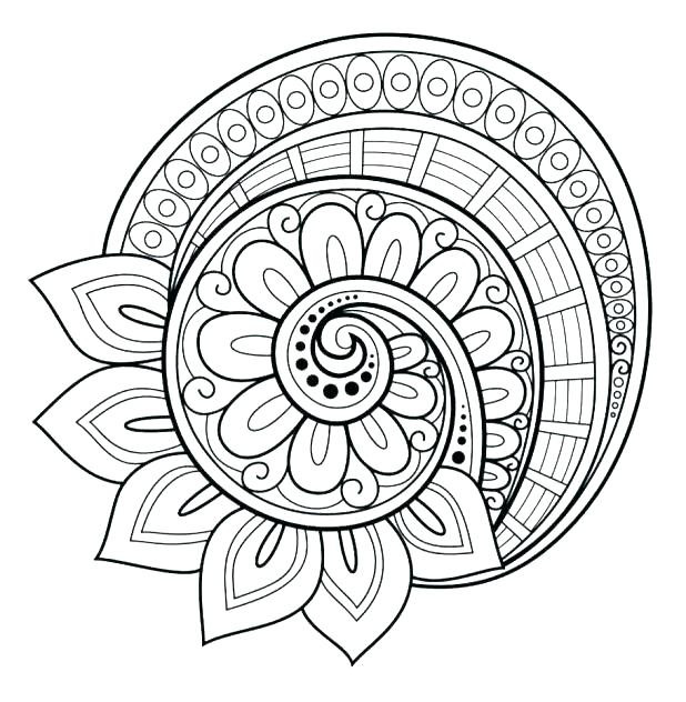 Mandala Coloring Pages For Kids
 Flower Mandala Coloring Pages Best Coloring Pages For Kids