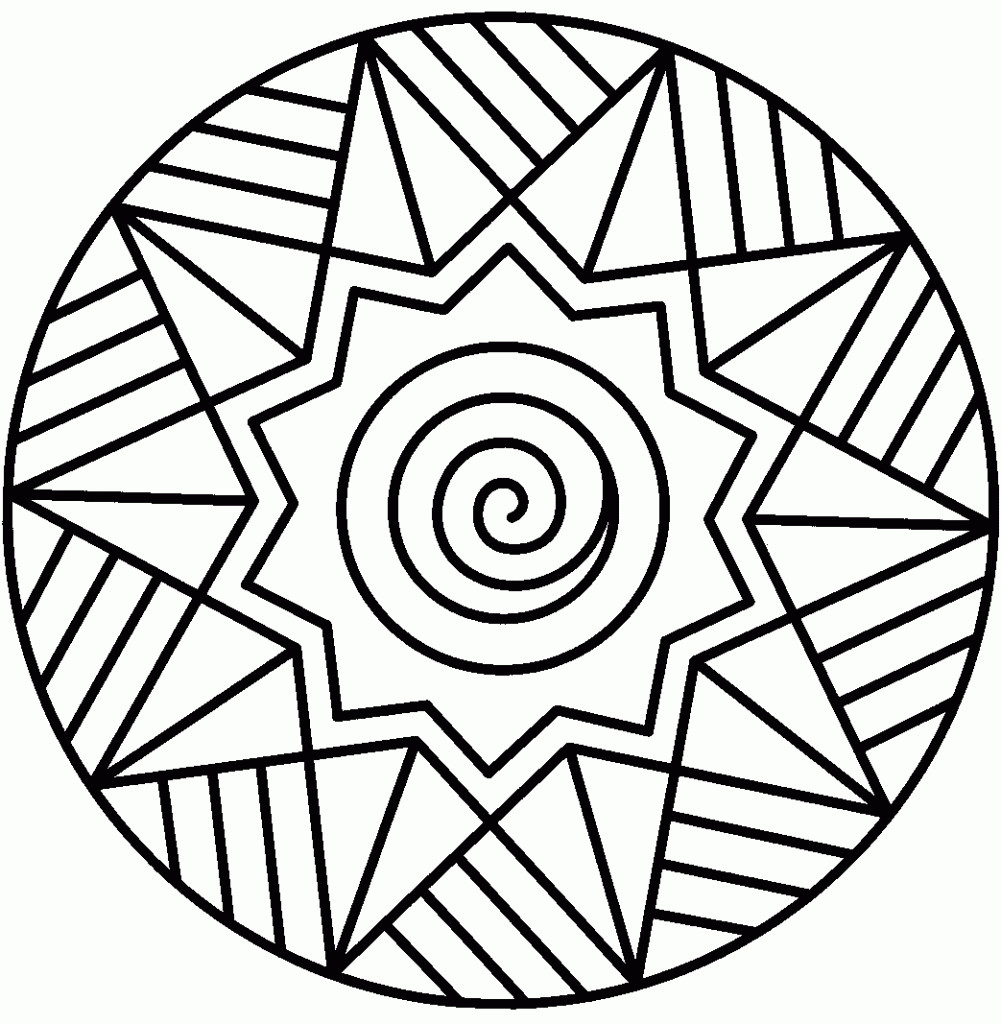 Mandala Coloring Pages For Kids
 Free Printable Mandalas for Kids Best Coloring Pages For