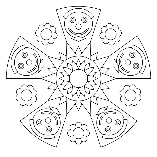 Mandala Coloring Pages For Kids
 Mandala Coloring Pages For Kids Parenting Times