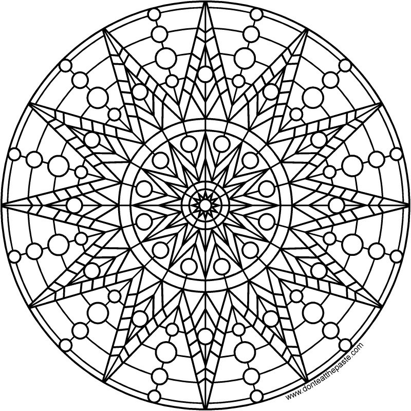 Mandala Coloring Pages Free Printable
 The coolest free coloring pages for adults