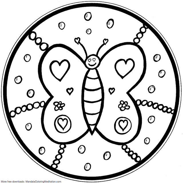 Mandala Coloring Pages Printable For Kids
 Mandala Coloring Pages For Kids Parenting Times