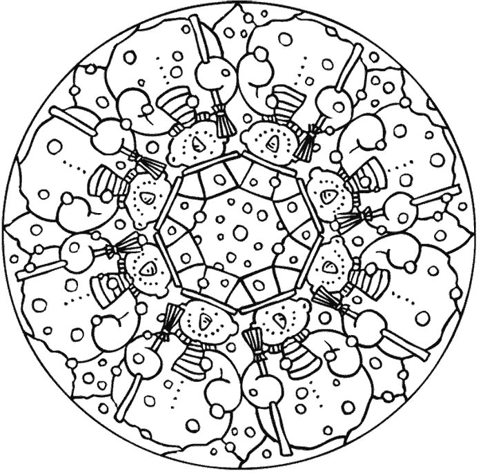 Mandala Coloring Sheets For Kids
 Free Printable Mandalas for Kids Best Coloring Pages For