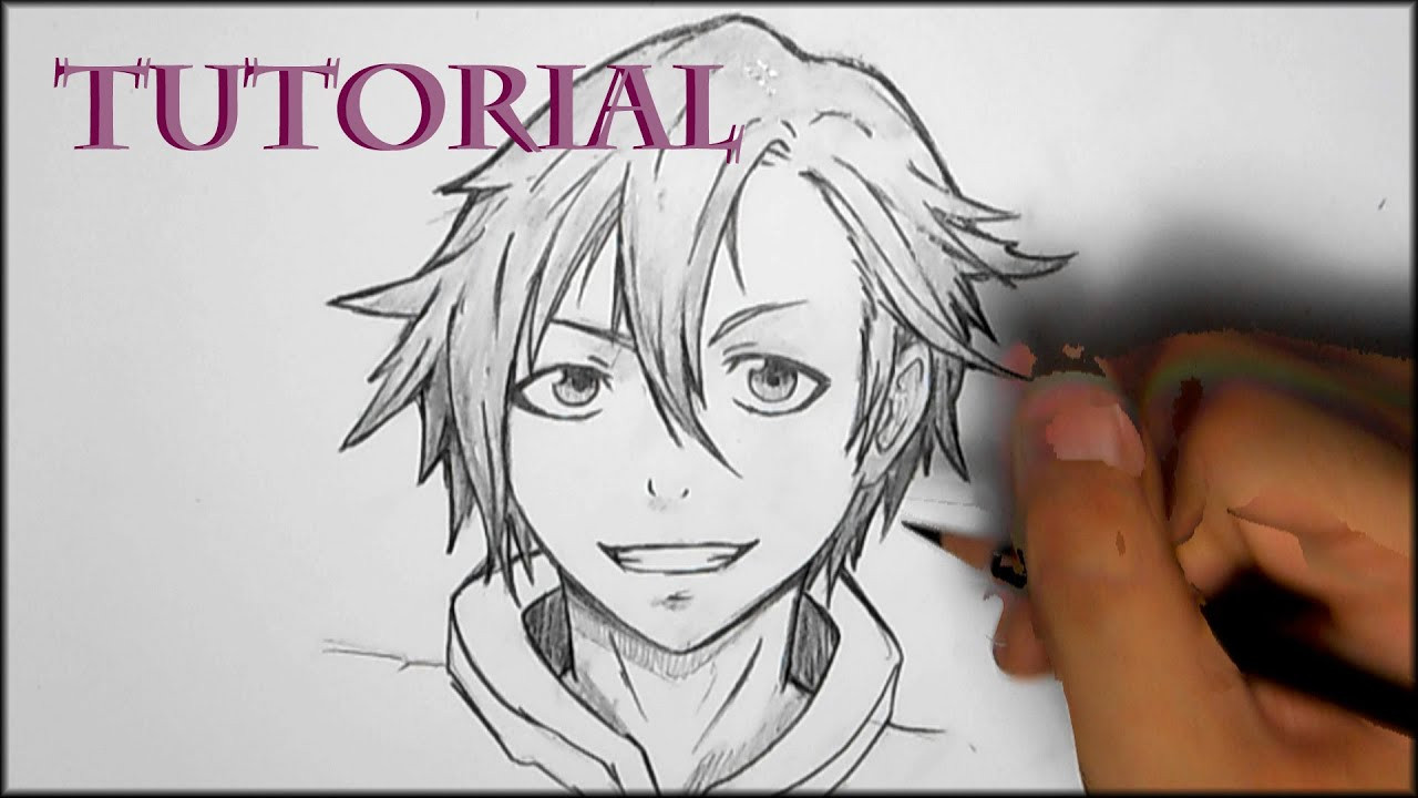 Manga Male Hairstyles
 How to Draw Manga Male hair style