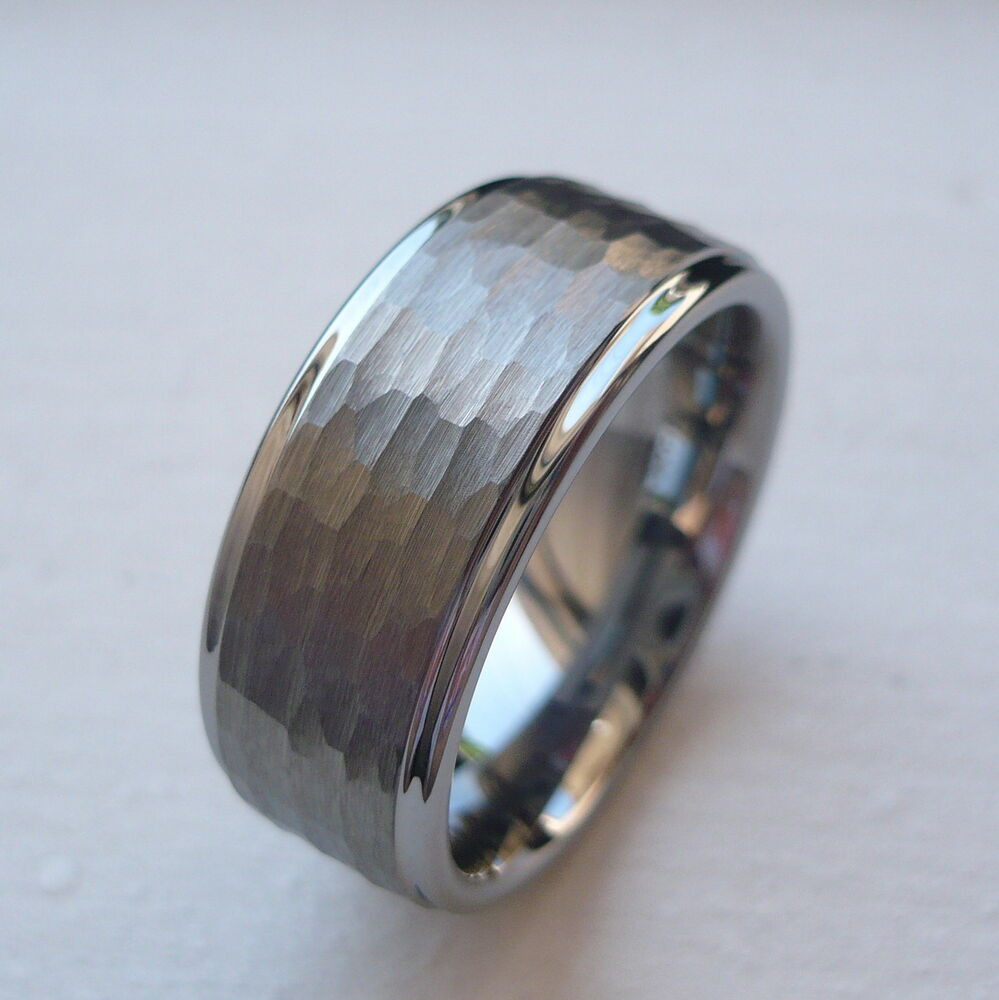 Manly Wedding Bands
 9mm TUNGSTEN CARBIDE MEN S WEDDING BAND RING BRUSHED