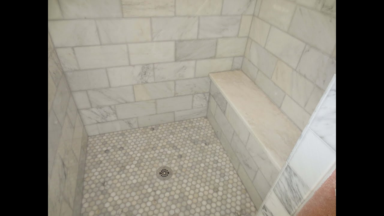 Marble Bathroom Tile
 plete Carrara Marble tile bathroom instalation time