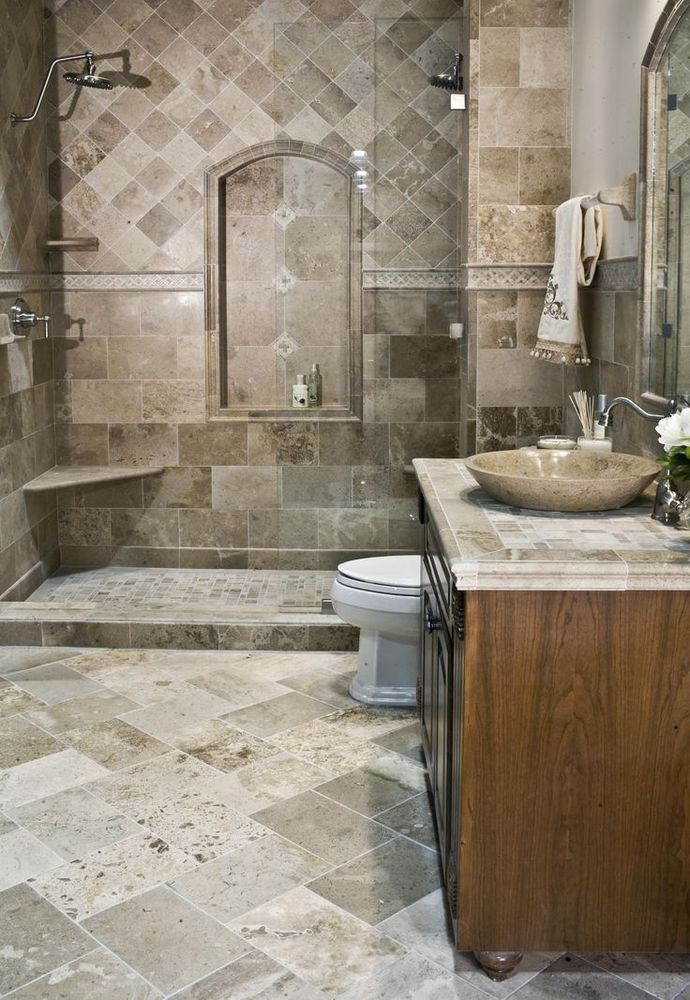 Marble Bathroom Tile
 Premium Grade Travertine & Marble Natural Stone