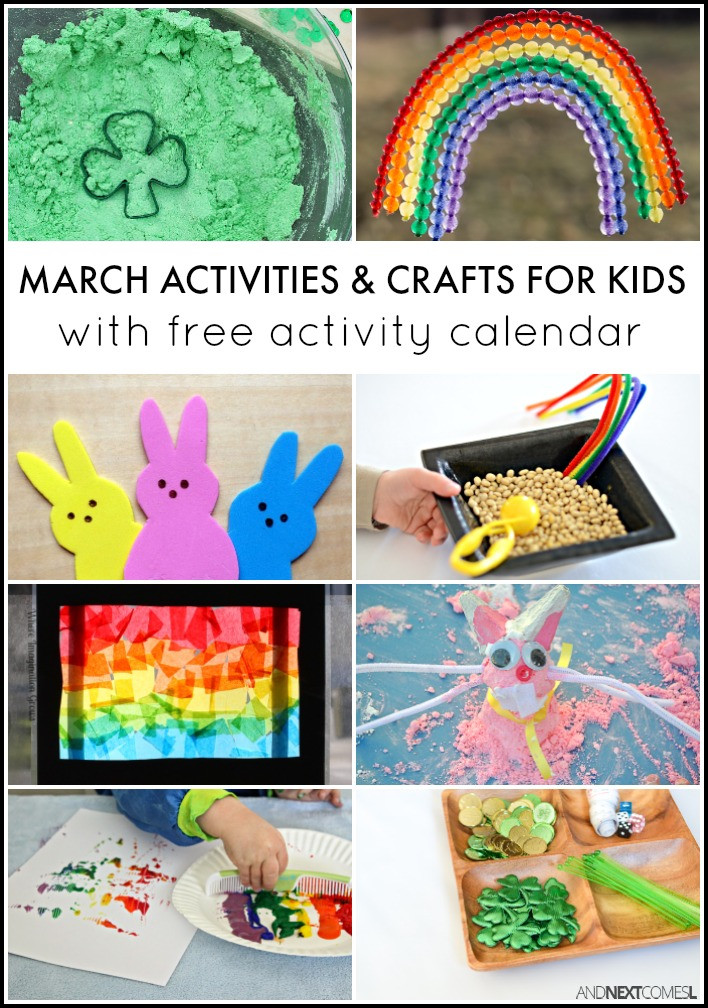 March Craft Ideas For Preschool
 31 March Activities for Kids Free Activity Calendar