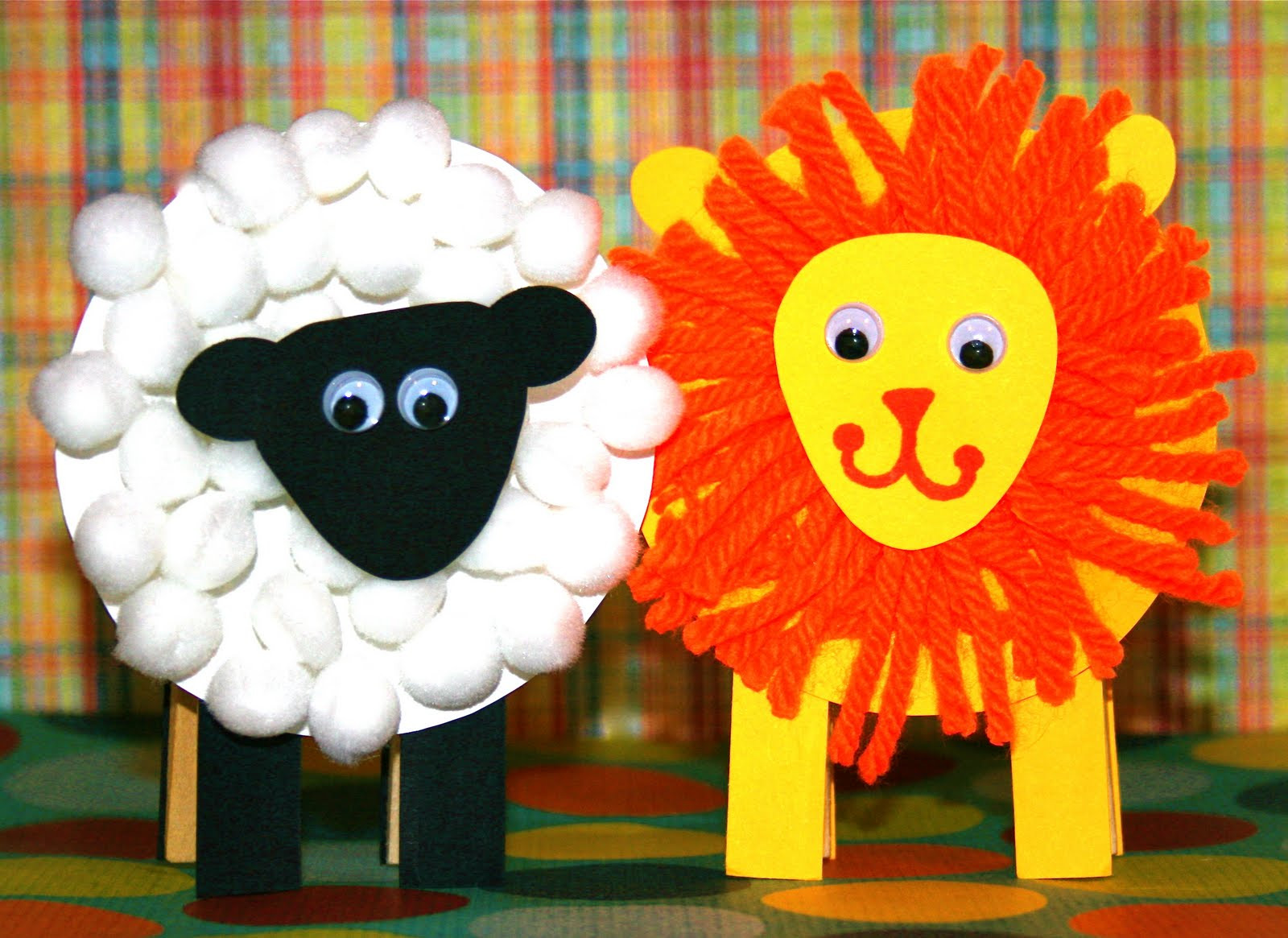 March Craft Ideas For Preschool
 Smart Bottom Enterprises New Lion and Lamb Party Favor Kit