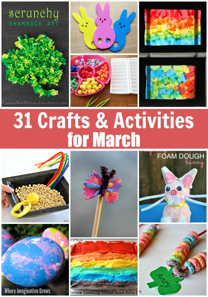 March Craft Ideas For Preschool
 31 Days of March Crafts & Activities for Kids Where