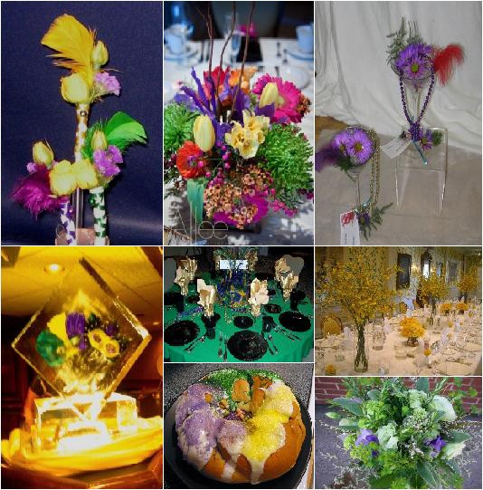 Mardi Gras Wedding Theme
 This post is brought to you by Orlando Party Decoration