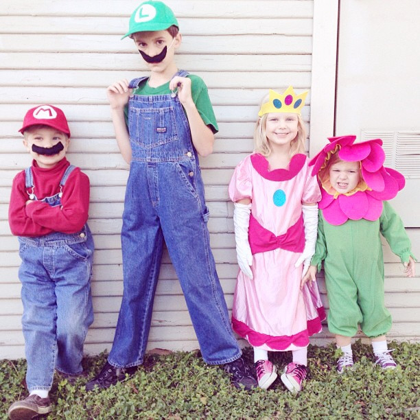 Mario And Luigi DIY Costumes
 DIY Mario and Luigi Costumes for Kids Maker Mama